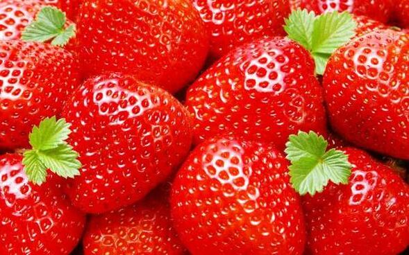 strawberry to increase power